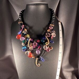 Chico's Multicolor Beaded Necklace